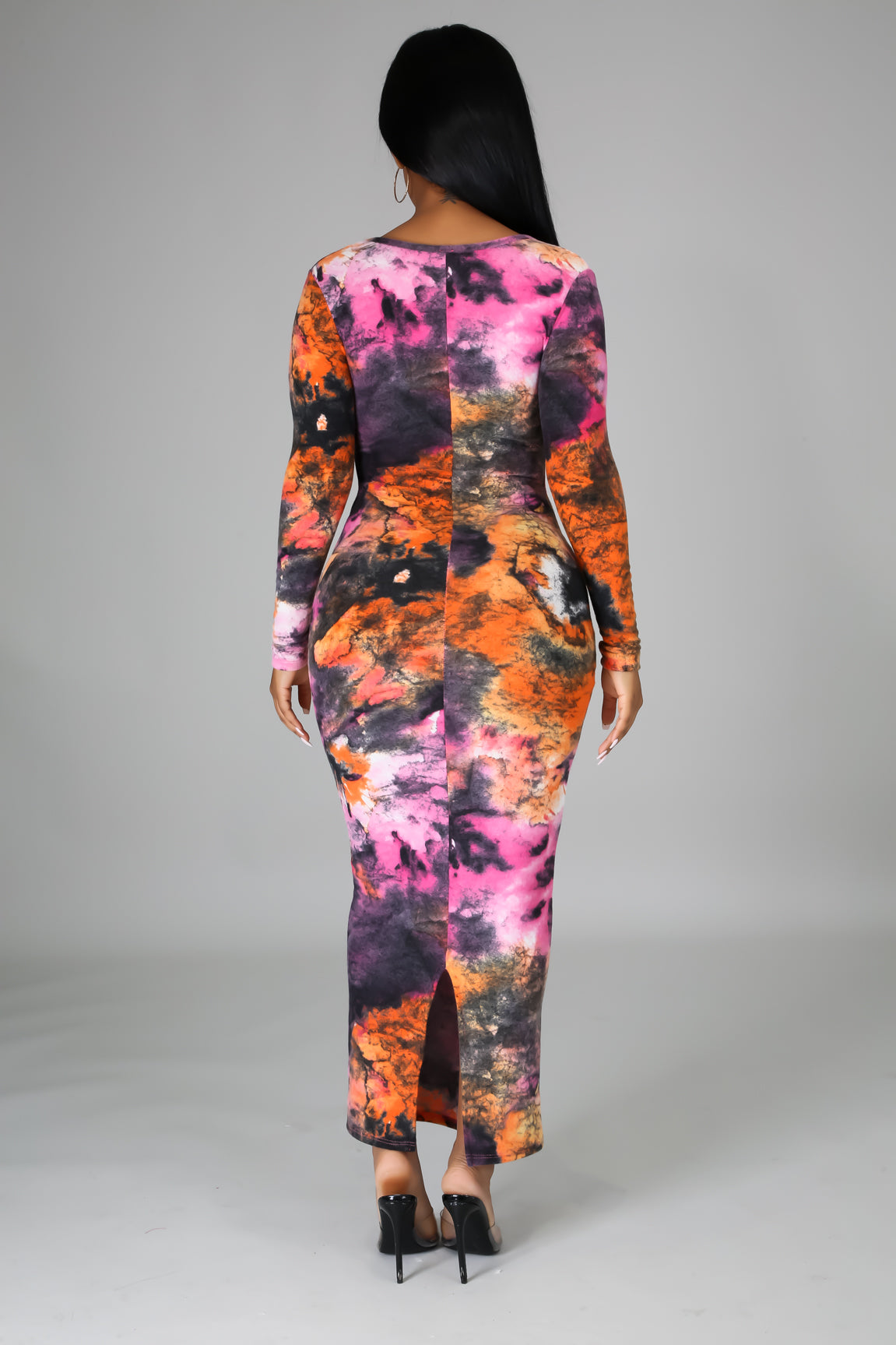 PAINT THE CITY MIDI DRESS - Feelin' Myself Boutique