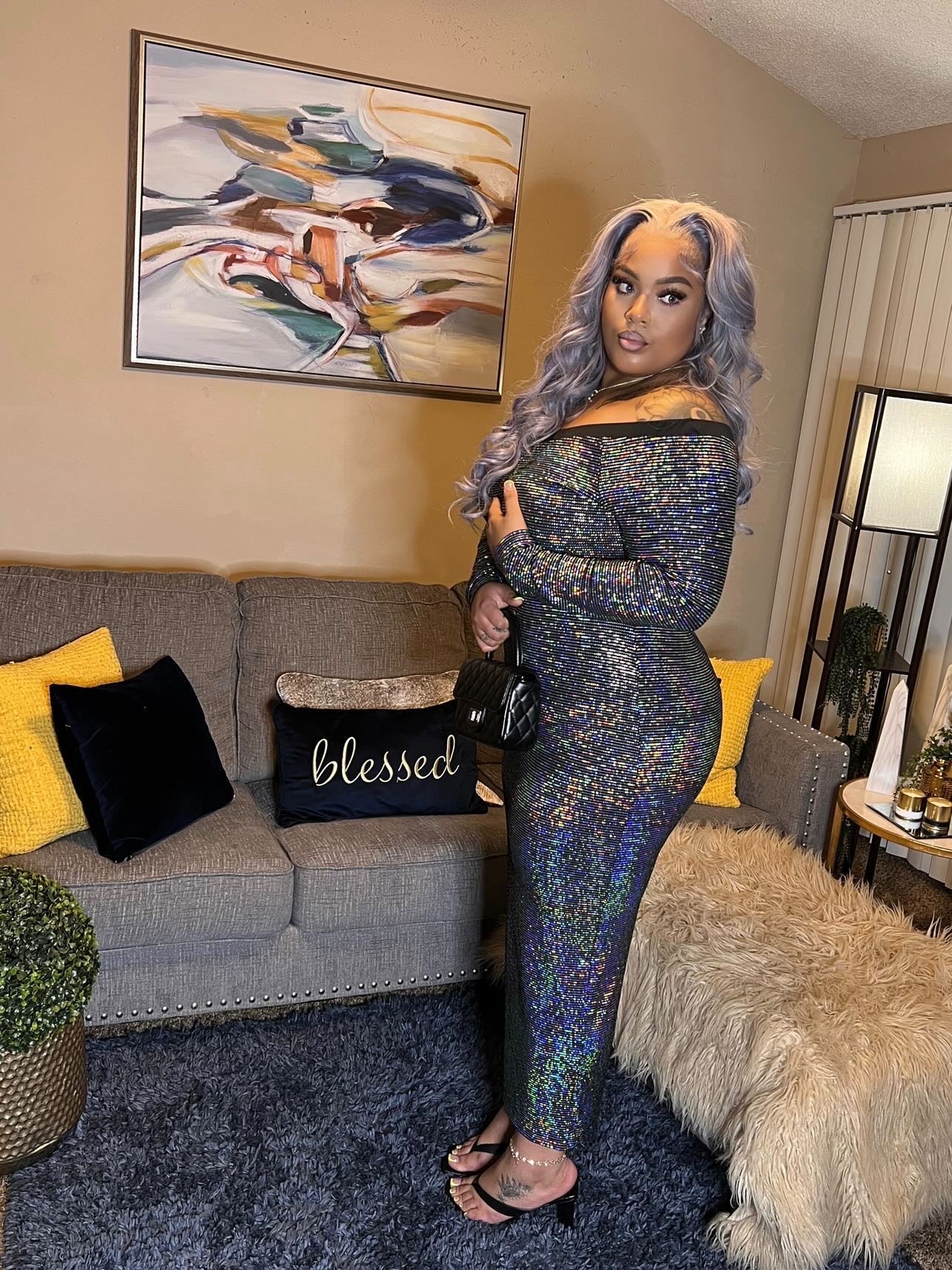 SO ICY SEXY DRESS - Feelin' Myself Boutique