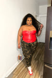 Corset Crop Top (Plus)