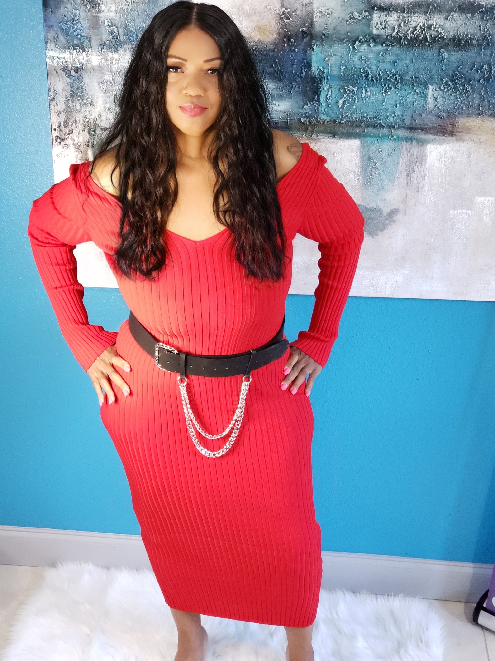 KHOLE MIDI DRESS - Feelin' Myself Boutique