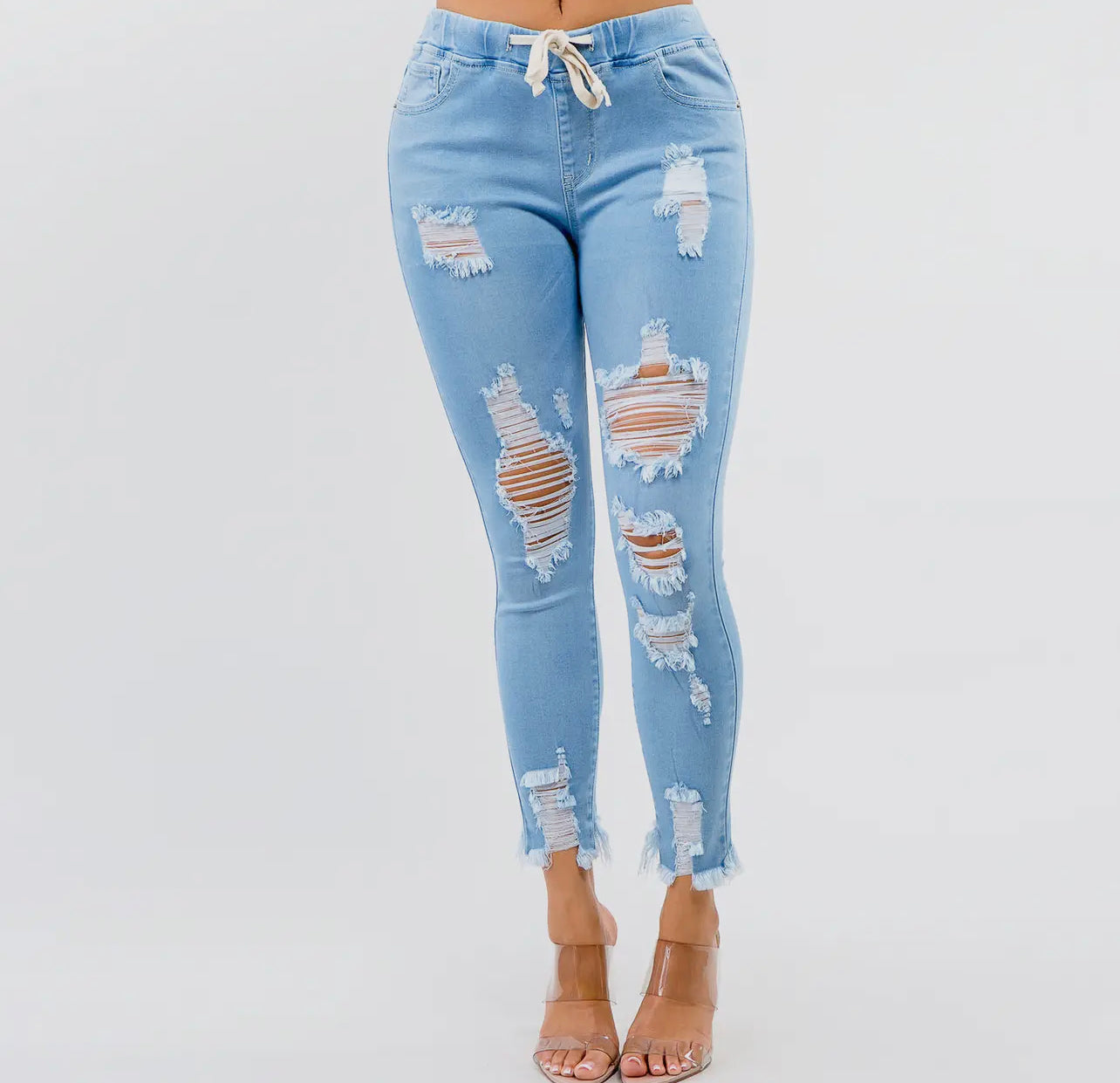 Jeanny Distressed Jeans