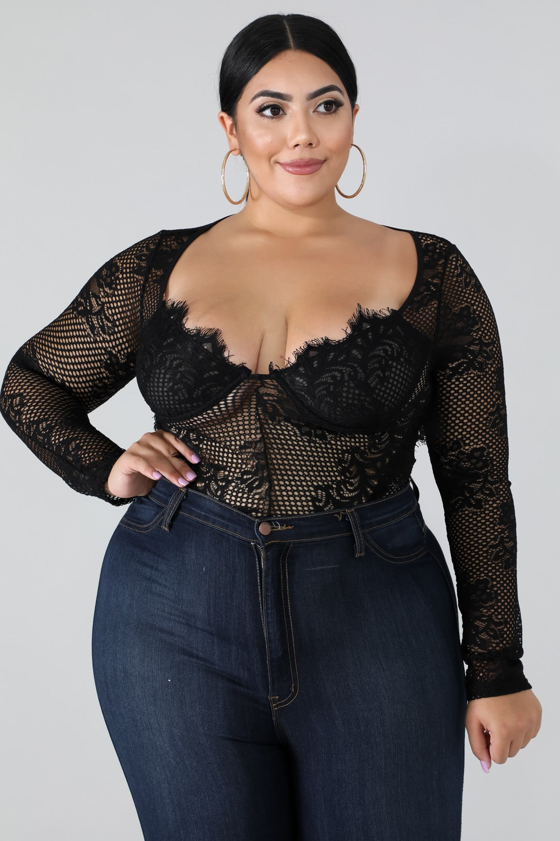 DAY DREAMING LACE BODYSUIT - Feelin' Myself Boutique
